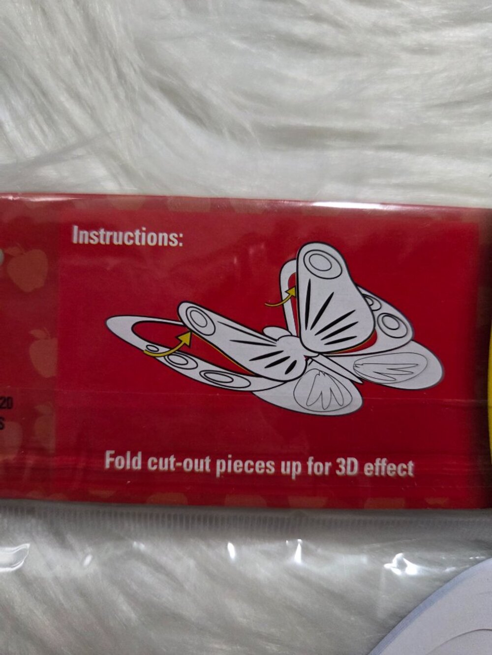 3D Butterfly Paper Cut Out Set - Picture 5 of 5